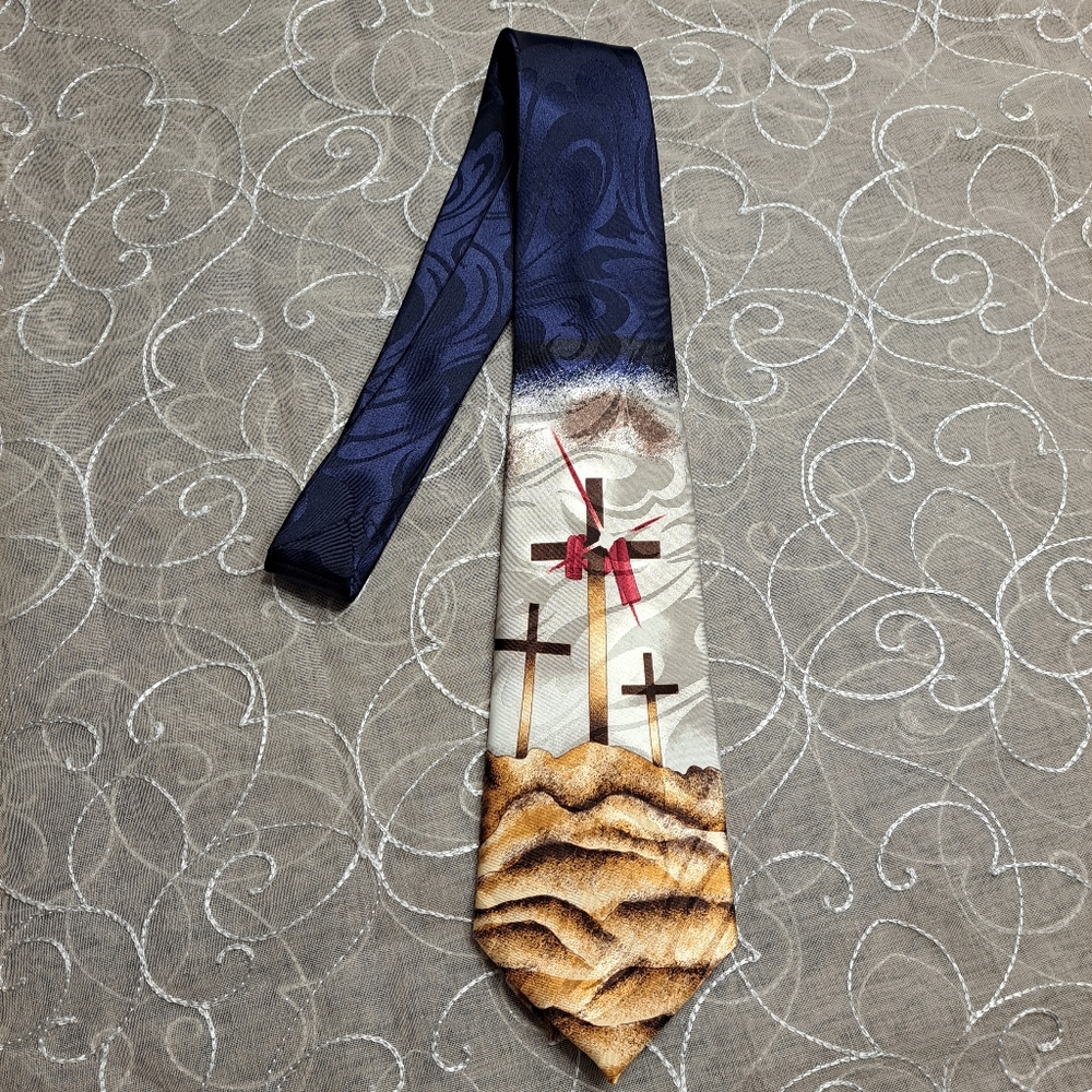 Steven Harris (Ties Of Faith) Crucifiction Tie
